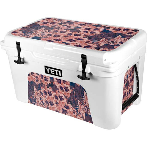 Dark Tapestry Floral YETI Tundra 45 Hard Cooler Skin