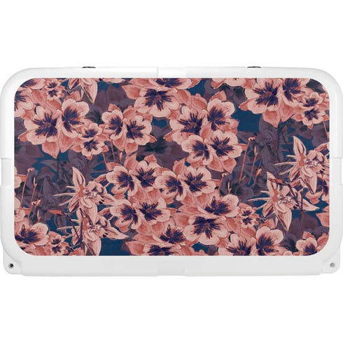 Dark Tapestry Floral YETI Tundra 45 Hard Cooler Skin