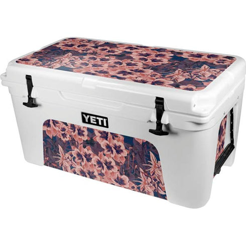 Dark Tapestry Floral YETI Tundra 65 Hard Cooler Skin