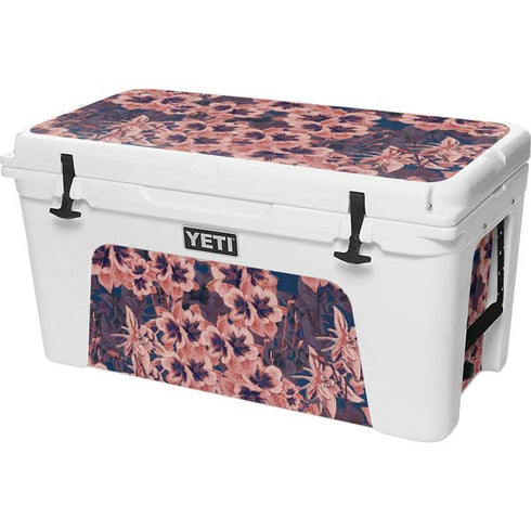 Dark Tapestry Floral YETI Tundra 75 Hard Cooler Skin