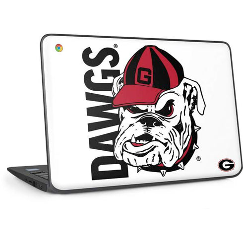 University of Georgia Dawgs HP Chromebook Skin