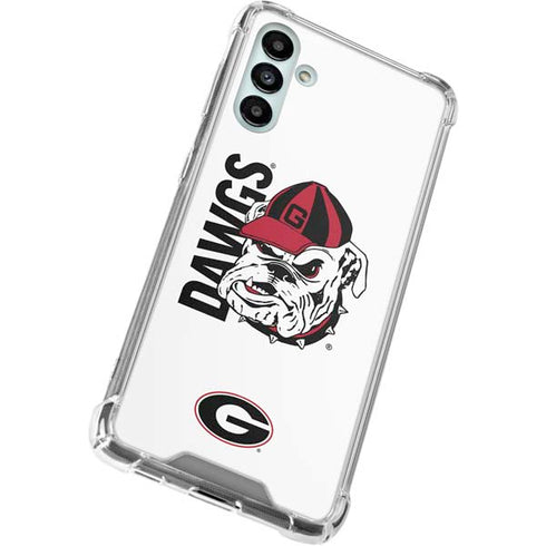University of Georgia Dawgs Galaxy A13 5G Clear Case