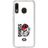 University of Georgia Dawgs Galaxy A20 Clear Case