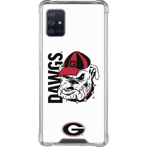 University of Georgia Dawgs Galaxy A51 5G Clear Case