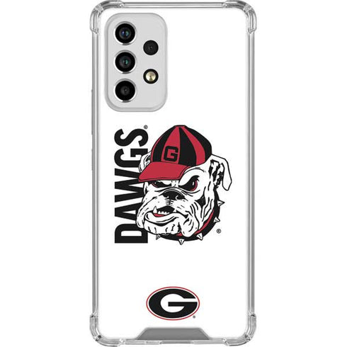University of Georgia Dawgs Galaxy A53 5G Clear Case