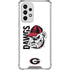 University of Georgia Dawgs Galaxy A53 5G Clear Case
