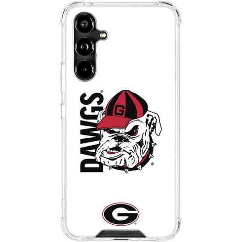 University of Georgia Dawgs Galaxy A54 5G Clear Case
