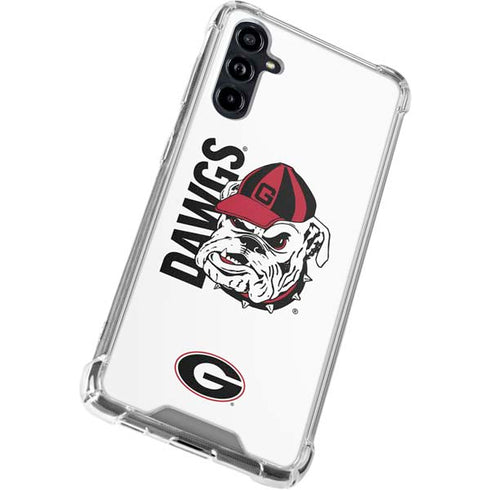 University of Georgia Dawgs Galaxy A54 5G Clear Case