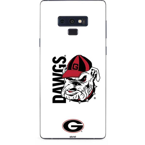 University of Georgia Dawgs Galaxy Note 9 Skin