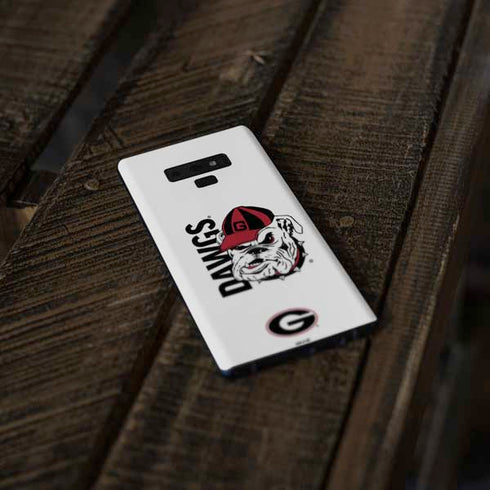 University of Georgia Dawgs Galaxy Note 9 Skin