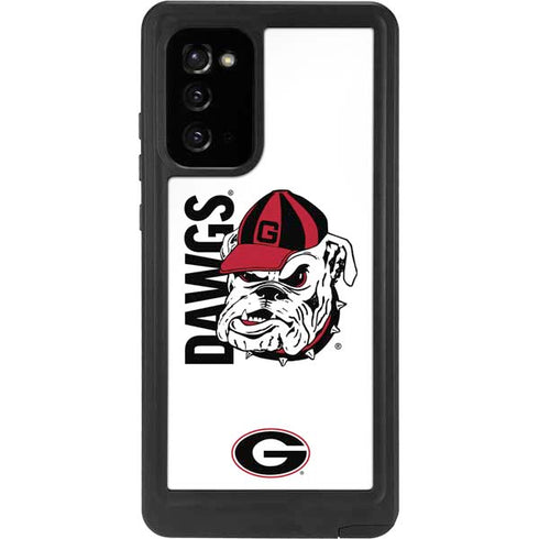 University of Georgia Dawgs Galaxy Note20 5G Waterproof Case