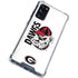 University of Georgia Dawgs Galaxy S20 FE Clear Case