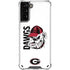 University of Georgia Dawgs Galaxy S21 Plus 5G Clear Case