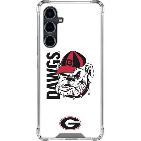 University of Georgia Dawgs Galaxy S23 FE Clear Case