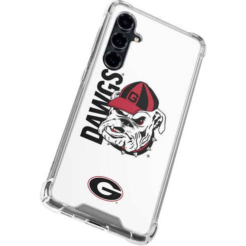 University of Georgia Dawgs Galaxy S23 FE Clear Case