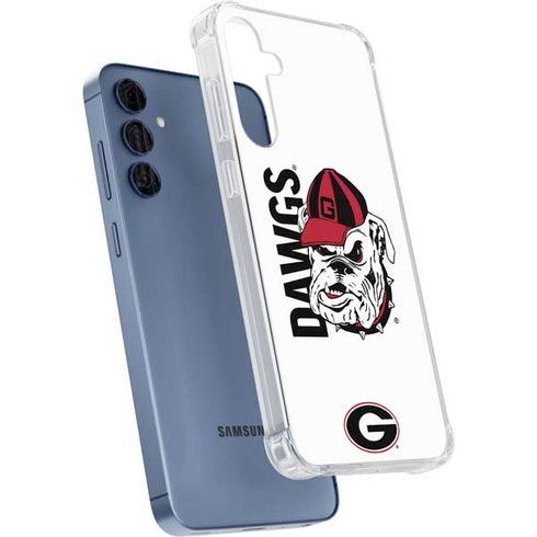 University of Georgia Dawgs Galaxy S24 Clear Case