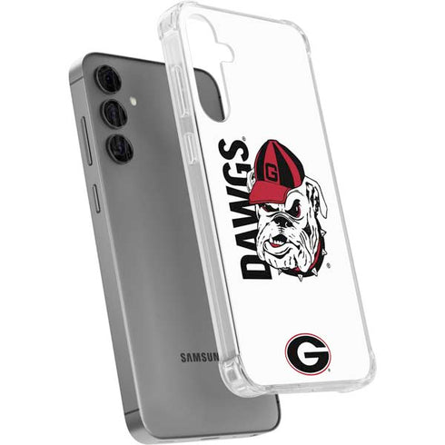 University of Georgia Dawgs Galaxy S24 Plus Clear Case