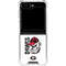 University of Georgia Dawgs Galaxy Z Flip5 5G Clear Case