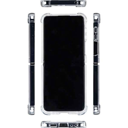 University of Georgia Dawgs Galaxy Z Flip5 5G Clear Case
