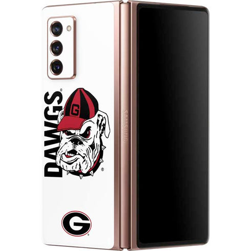 University of Georgia Dawgs Galaxy Z Fold2 5G Skin