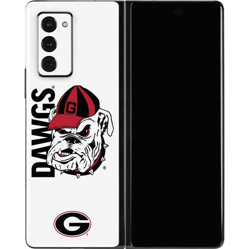 University of Georgia Dawgs Galaxy Z Fold2 5G Skin