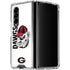 University of Georgia Dawgs Galaxy Z Fold4 5G Clear Case