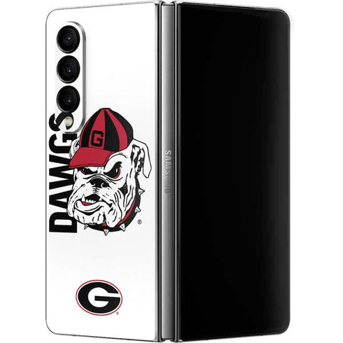 University of Georgia Dawgs Galaxy Z Fold4 5G Skin