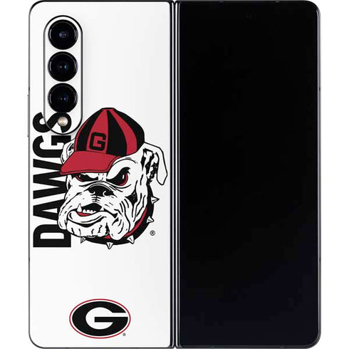 University of Georgia Dawgs Galaxy Z Fold4 5G Skin