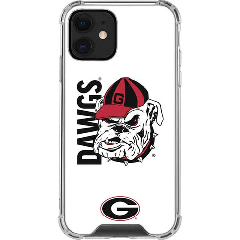 University of Georgia Dawgs iPhone 12 Clear Case