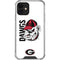 University of Georgia Dawgs iPhone 12 Clear Case