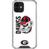 University of Georgia Dawgs iPhone 12 Clear Case
