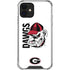 University of Georgia Dawgs iPhone 12 Mini Clear Case