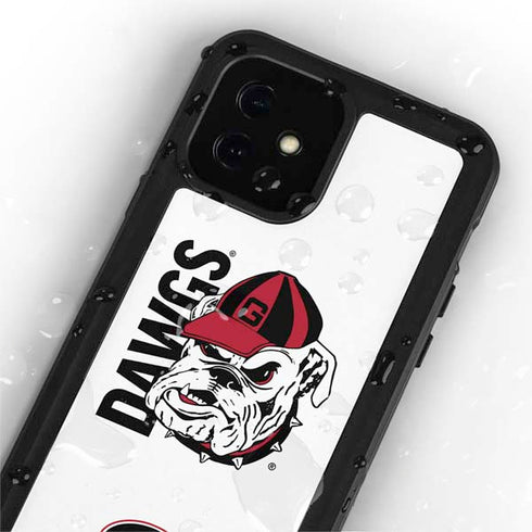 University of Georgia Dawgs iPhone 12 Mini Waterproof Case
