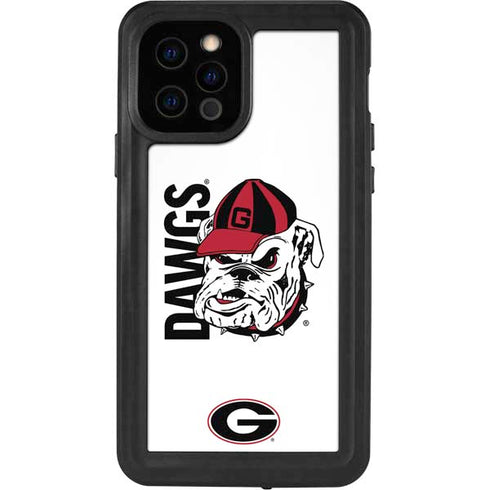 University of Georgia Dawgs iPhone 12 Pro Waterproof Case