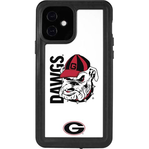 University of Georgia Dawgs iPhone 12 Waterproof Case
