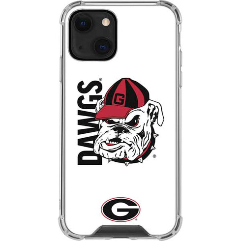 University of Georgia Dawgs iPhone 13 Mini Clear Case