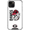 University of Georgia Dawgs iPhone 13 Mini Clear Case