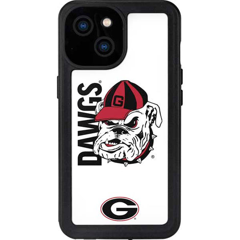 University of Georgia Dawgs iPhone 13 Mini Waterproof Case