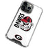University of Georgia Dawgs iPhone 13 Pro Clear Case