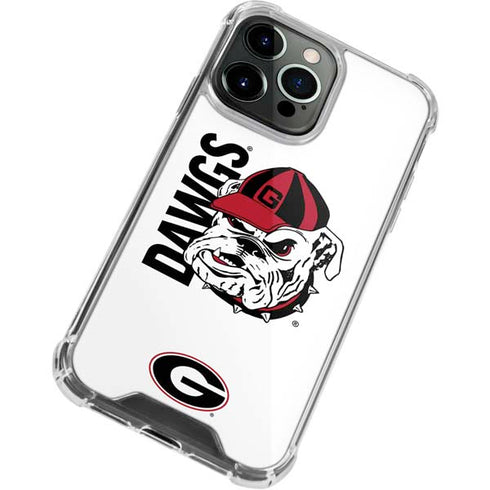 University of Georgia Dawgs iPhone 13 Pro Max Clear Case
