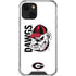 University of Georgia Dawgs iPhone 14 Plus Clear Case