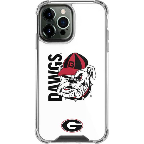 University of Georgia Dawgs iPhone 15 Pro Max Clear Case