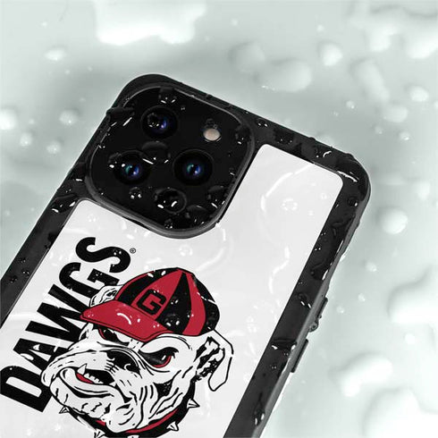 University of Georgia Dawgs iPhone 14 Pro Max Waterproof Case