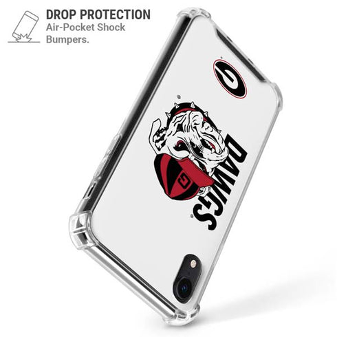 University of Georgia Dawgs iPhone XR Clear Case