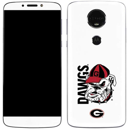 University of Georgia Dawgs Moto E5 Plus Skin