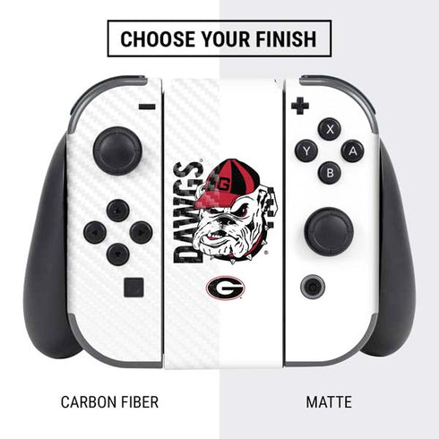 University of Georgia Dawgs Nintendo Switch Bundle Skin