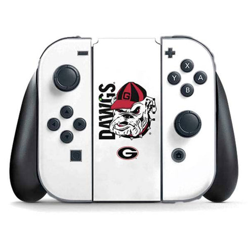 University of Georgia Dawgs Nintendo Switch (2017-2021) Joy-Con Controller Skin