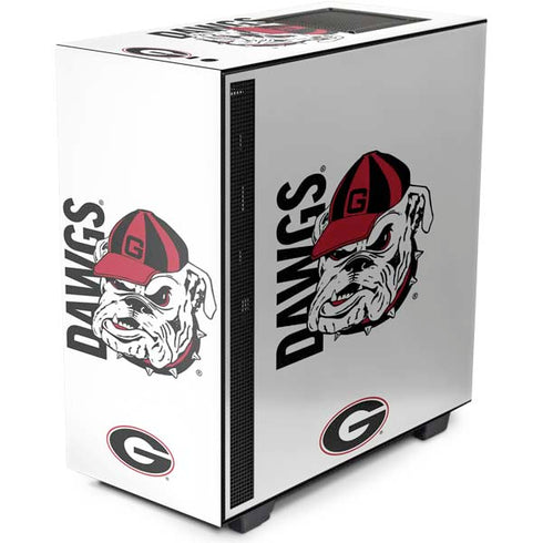 University of Georgia Dawgs NZXT H510 Compact ATX Mid-Tower Case Skin