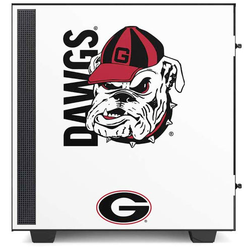 University of Georgia Dawgs NZXT H510 Compact ATX Mid-Tower Case Skin