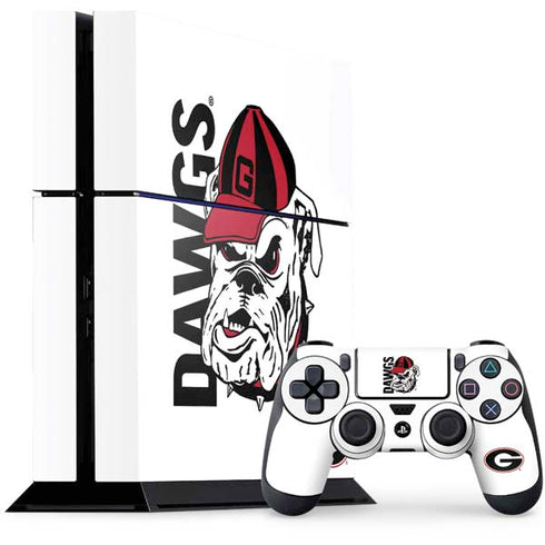 University of Georgia Dawgs PS4 Console and Controller Bundle Skin